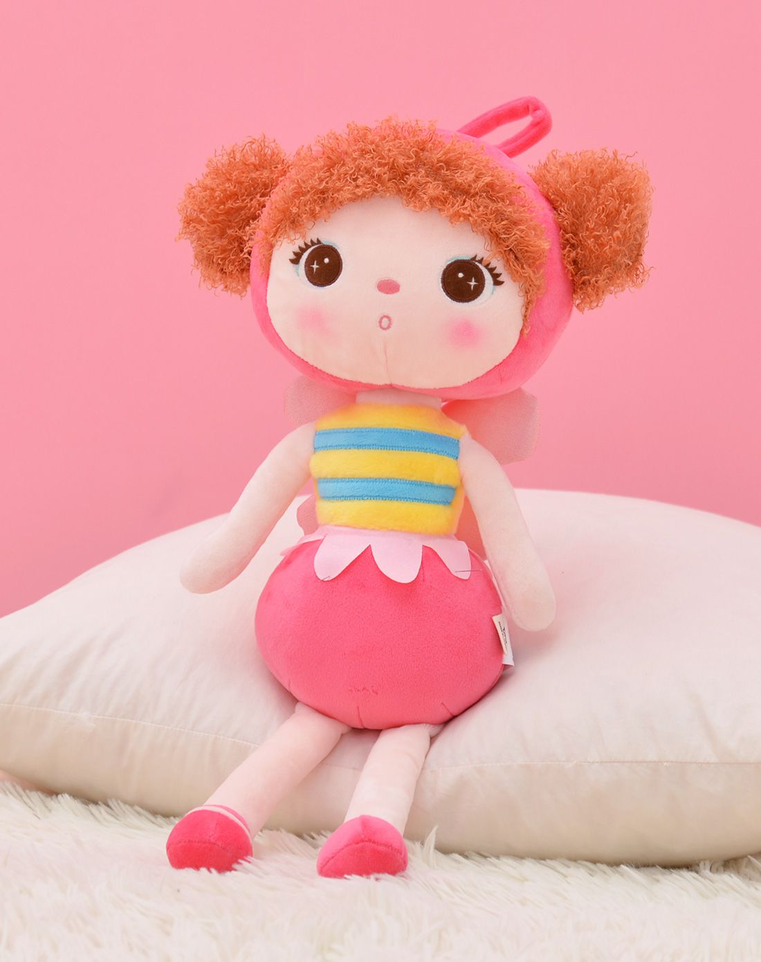 卡通毛绒玩具乐园专场metoo 百变精灵 吉宝娃娃 蝴蝶 中号1109-1-5