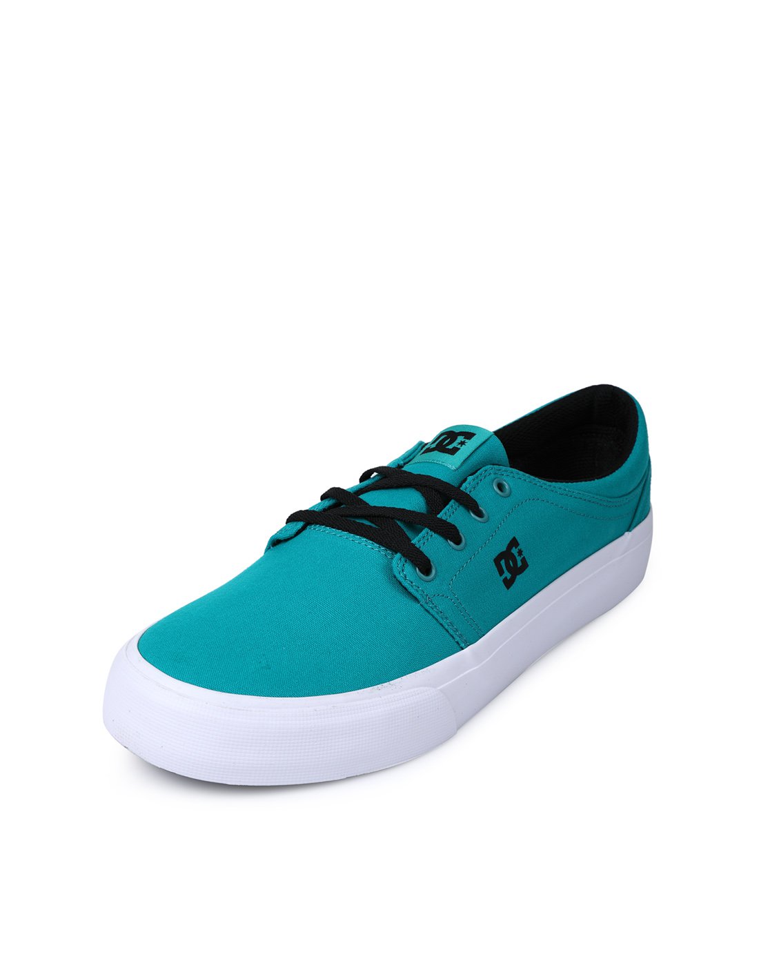 男款trase 帆布鞋蓝绿色