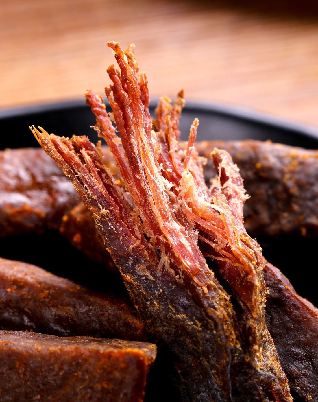 手撕黄牛肉(五香味) 手撕黄牛肉(香辣味)