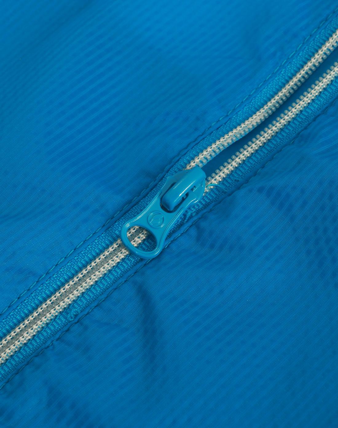 轻薄透气 男款深湖蓝皮肤衣 可收纳