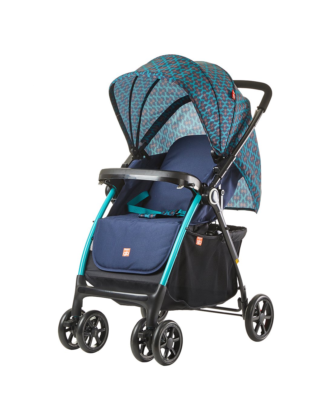 gb好孩子 新品华丽宽舒可躺可坐折叠方便婴儿推车