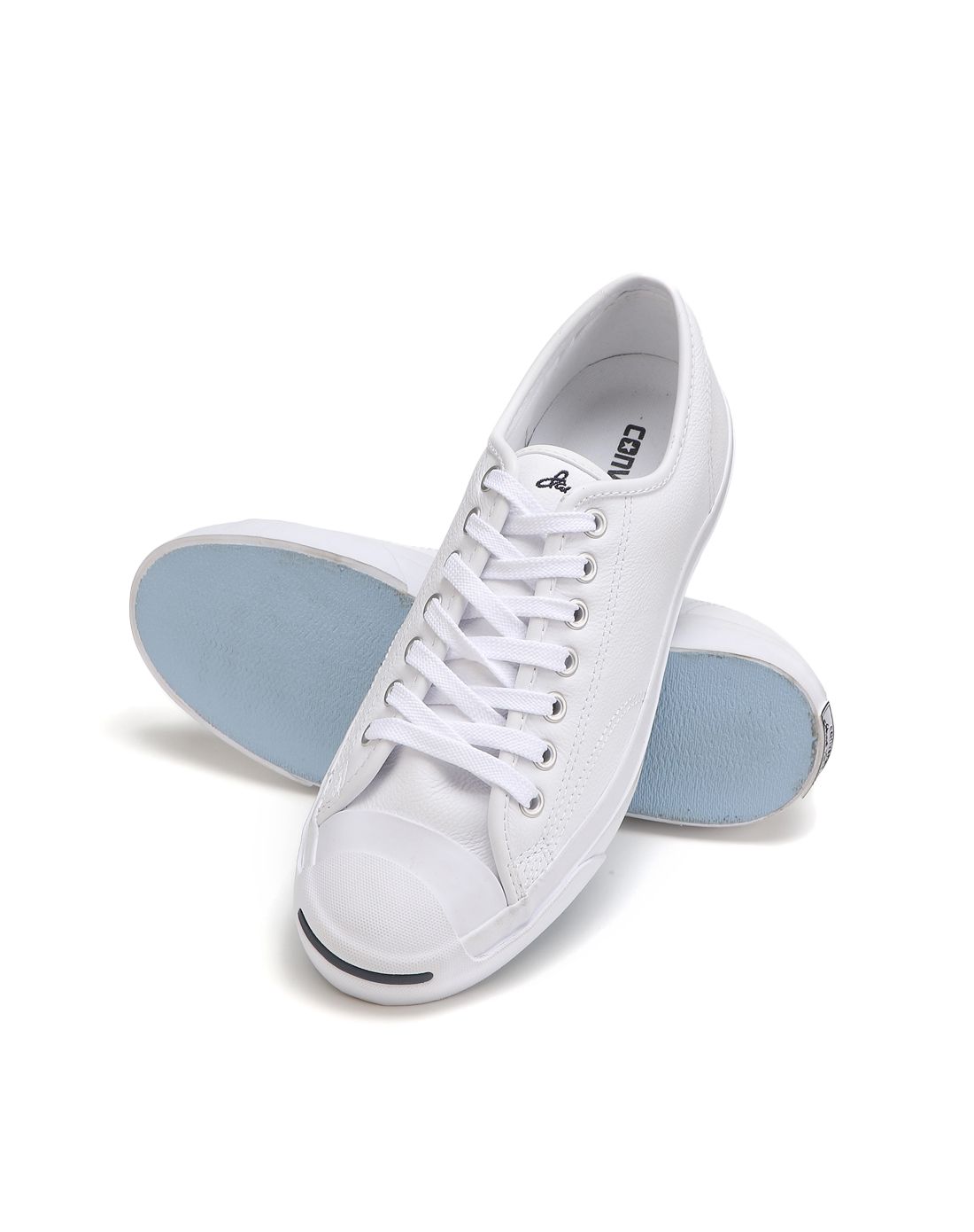 简洁时尚 中性款白色潮鞋