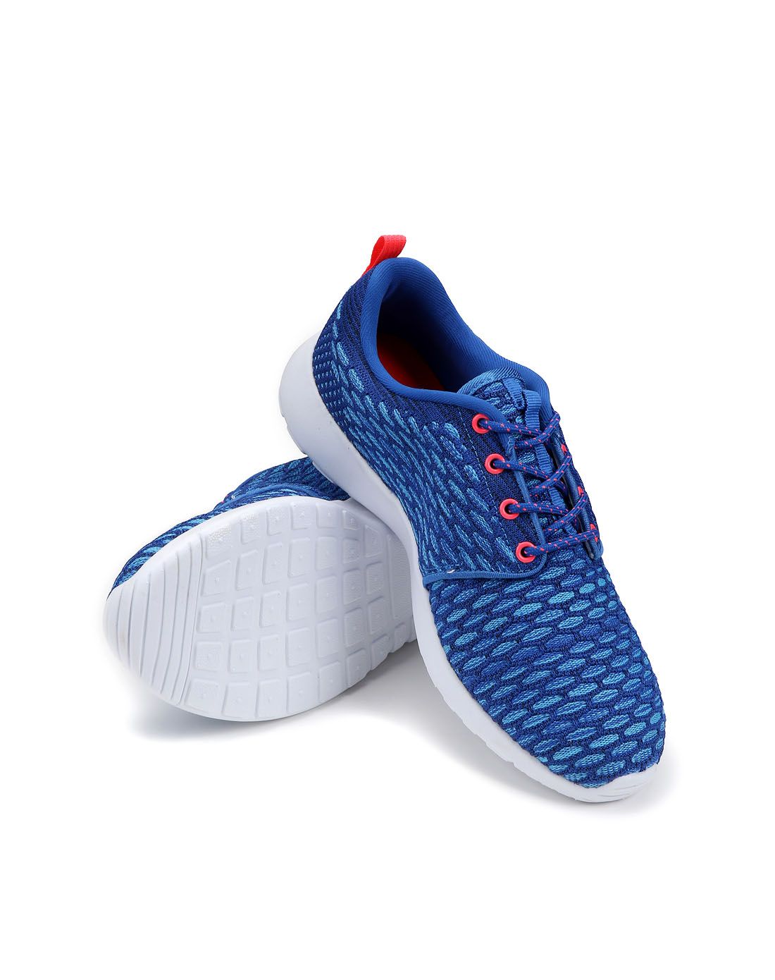 蓝/浅蓝色醒目阳光运动鞋