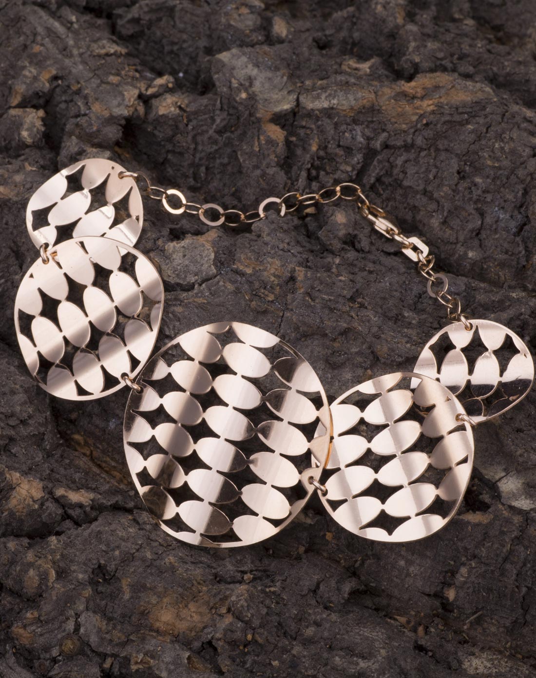 意大利bella镂空彩球纯银手链附证书