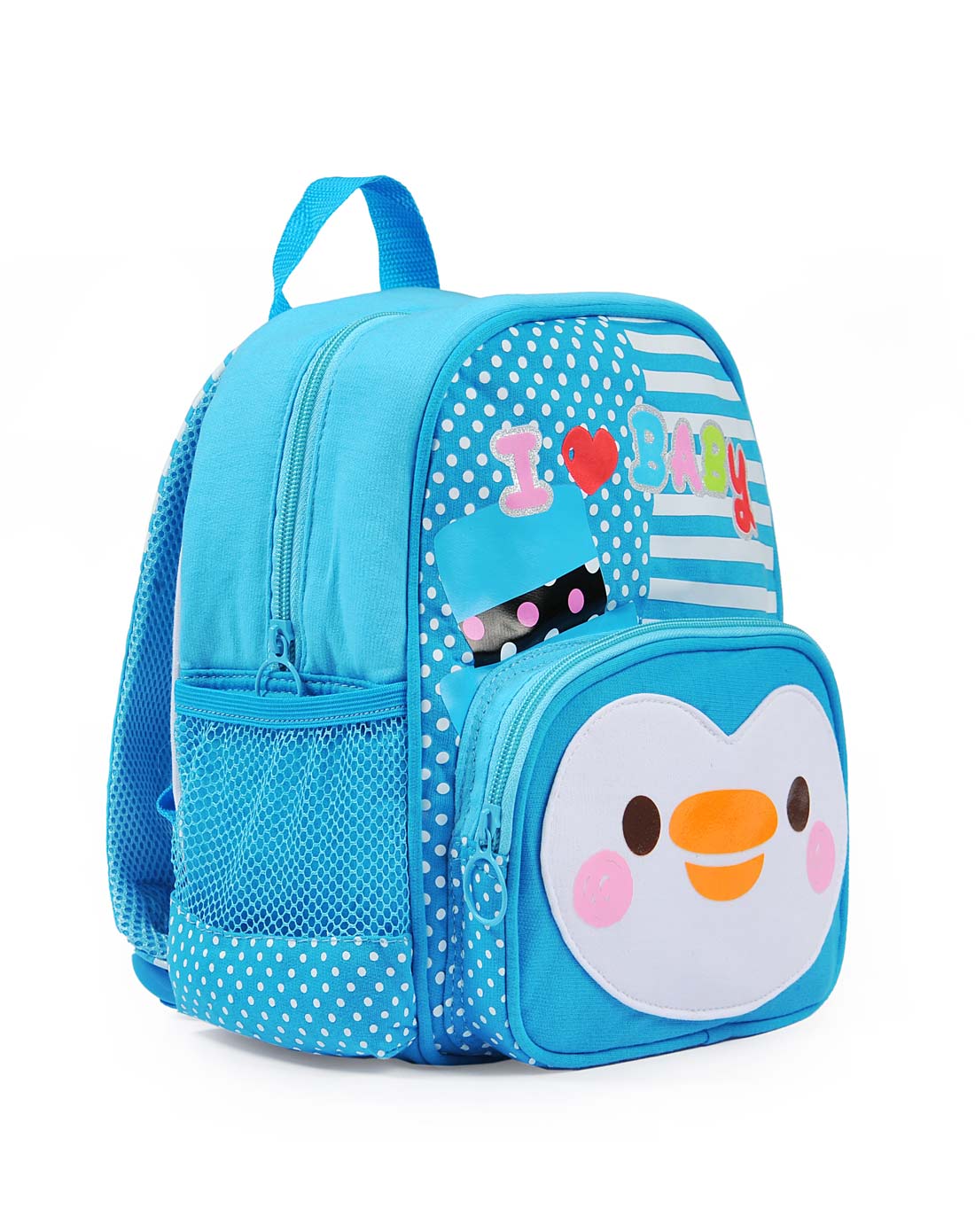 西瓜太郎中性蓝色萌宠幼儿后背包a