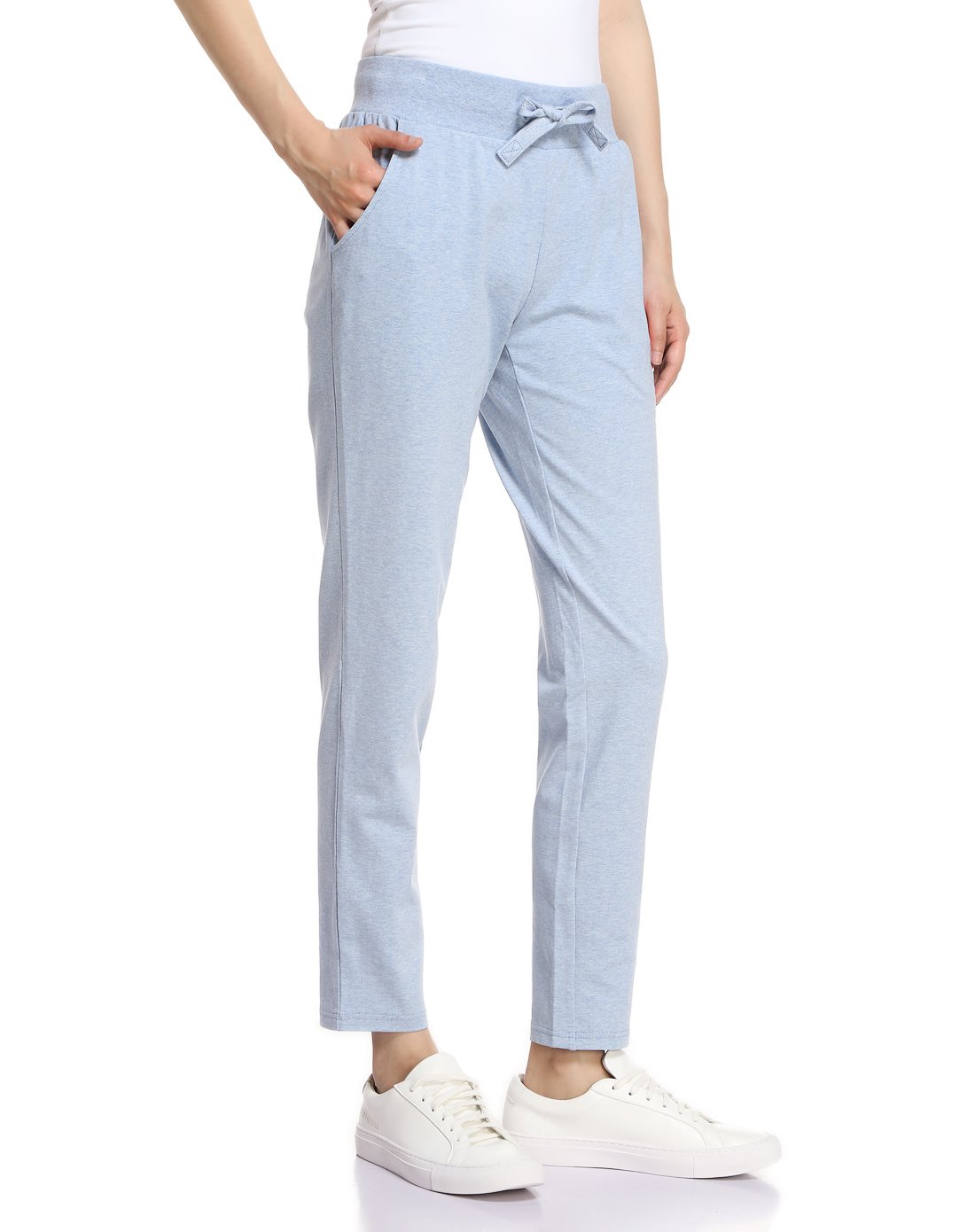 大嘴猴paul frank潮牌运动专场大嘴猴 女式女式长裤灰蓝pfpt152123l75