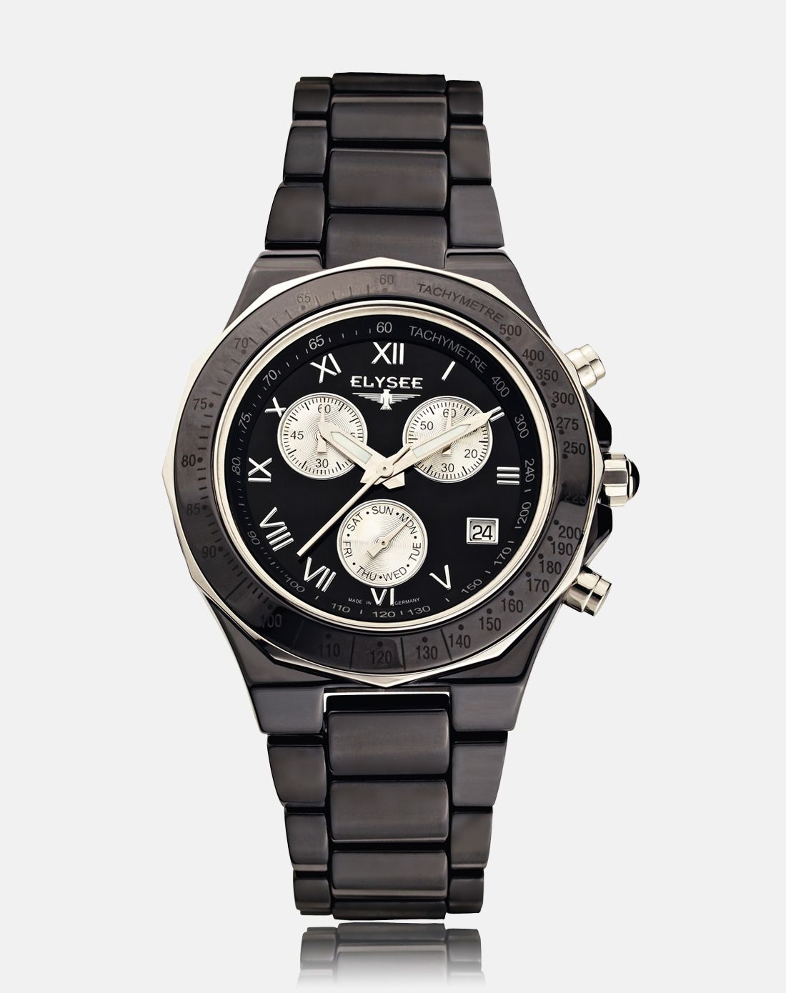 爱丽舍elysee德国原装进口陶瓷表带石英女表