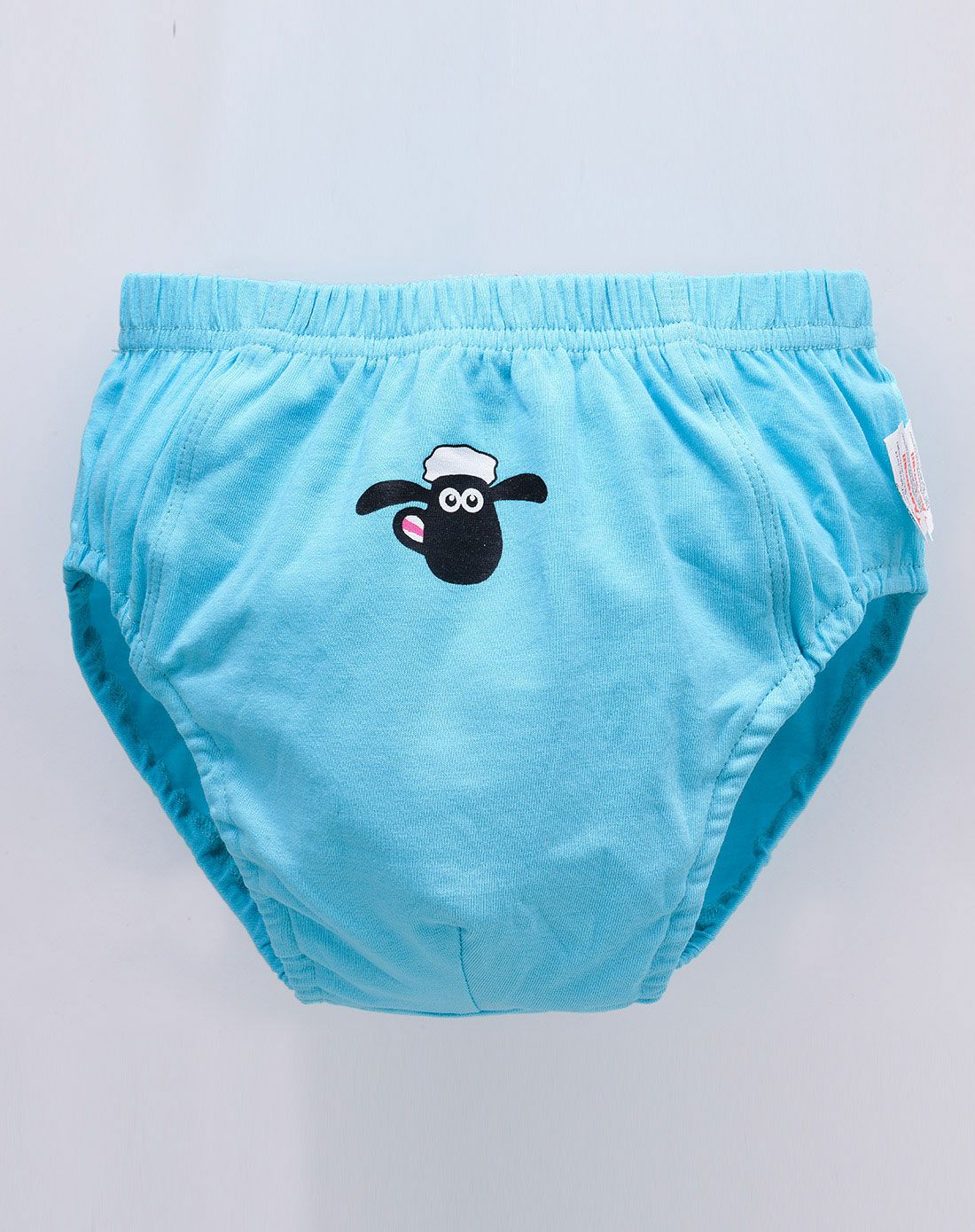 小羊肖恩shaun the sheep 男女童装【三件起售】男童水蓝色黑羊头三角