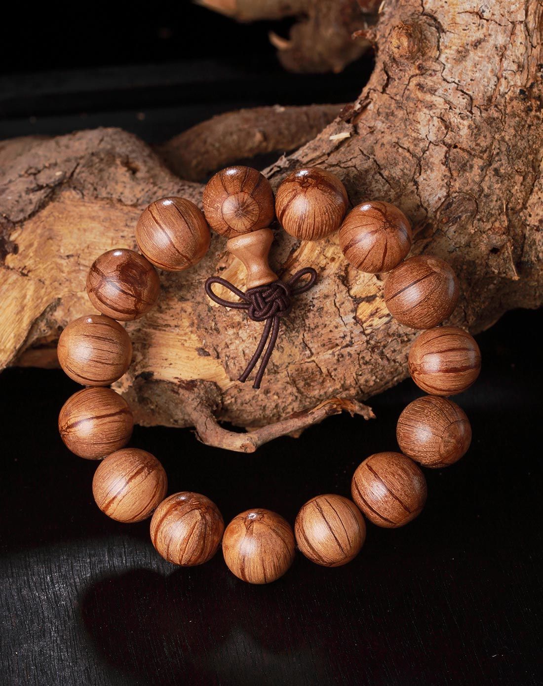 梅花木龙须藤手串手链 15mm