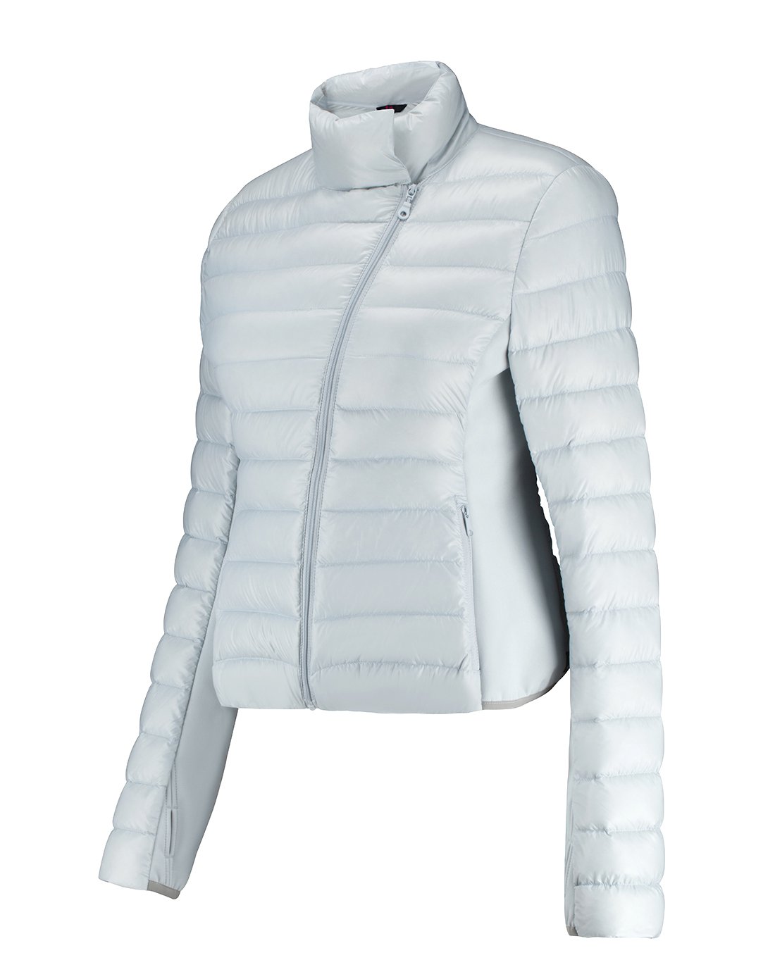 运动休闲时尚超轻羽绒服浅莲灰