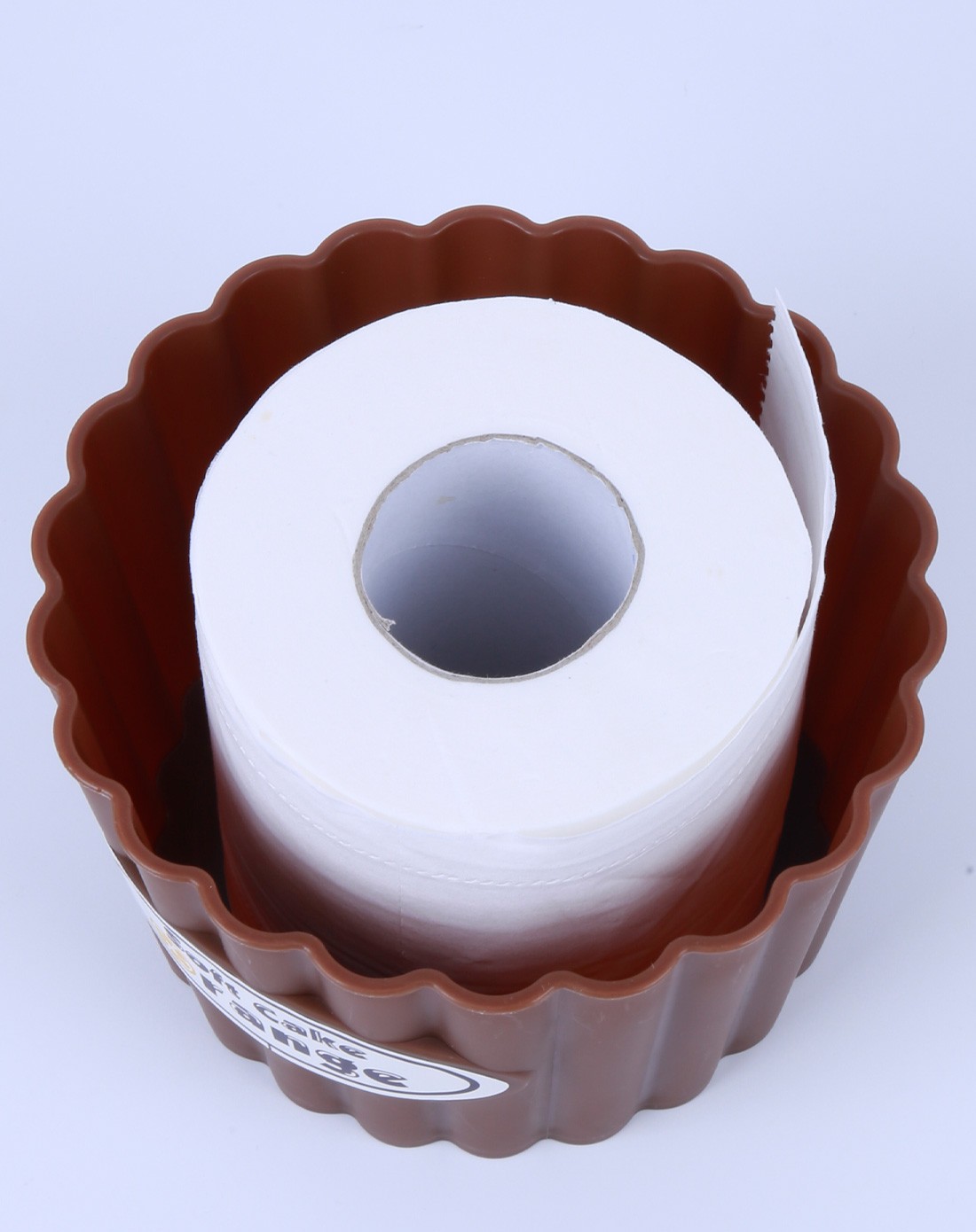 创意蛋糕造型纸巾盒-黄色