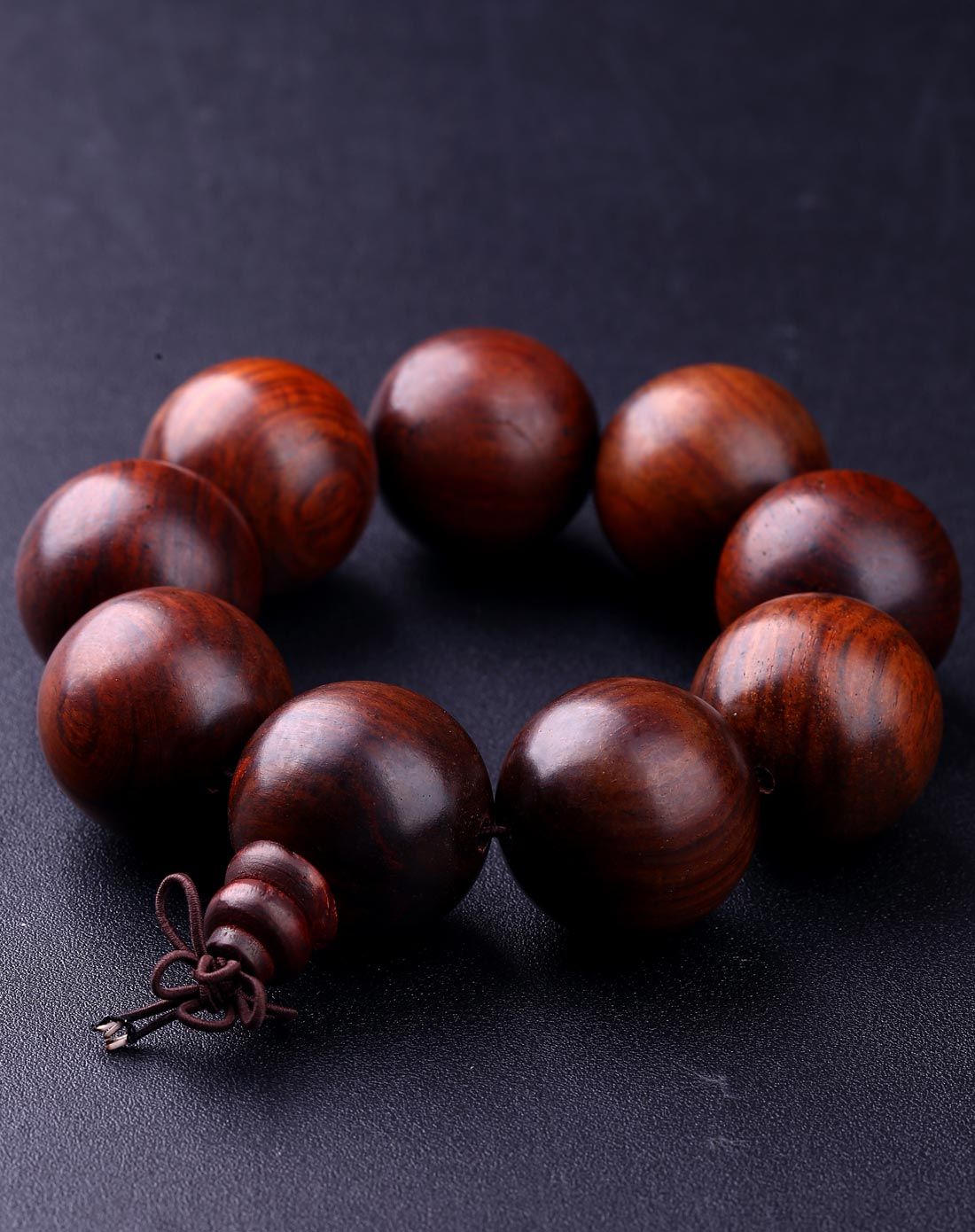 大展宏图大红酸枝木手串