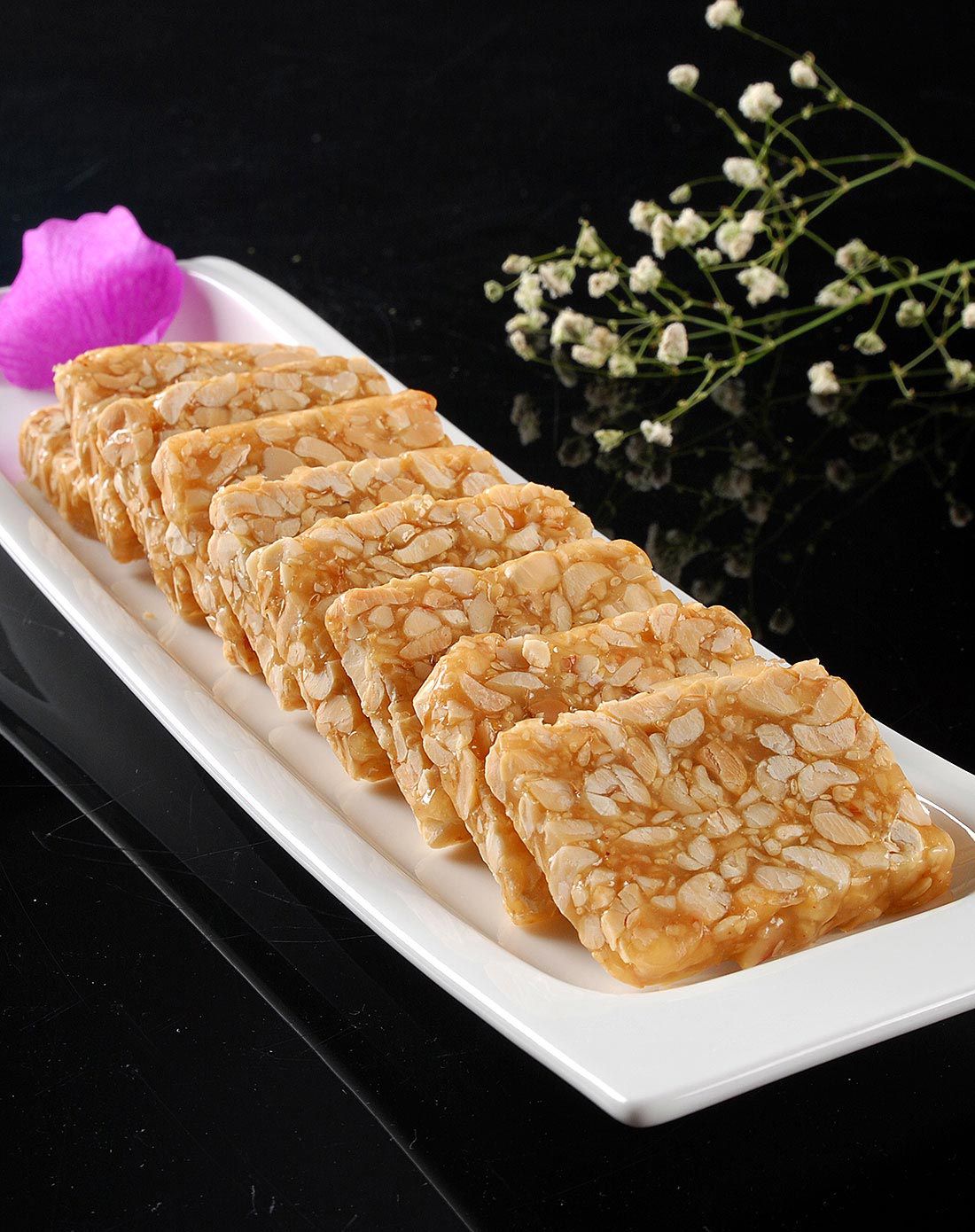 英记饼家 优惠两盒装手工芝麻花生糕 180g*2