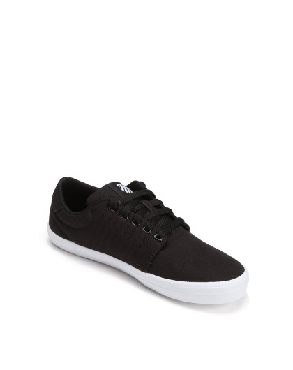 网球休闲鞋服专场中性款黑色简约轻松系带板鞋kwpd7s330719_唯品会