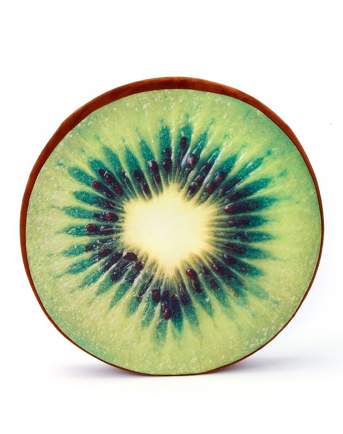 易生活奇妙乐趣3d水果超柔短绒海绵坐垫-奇异果xysh-1744_唯品会