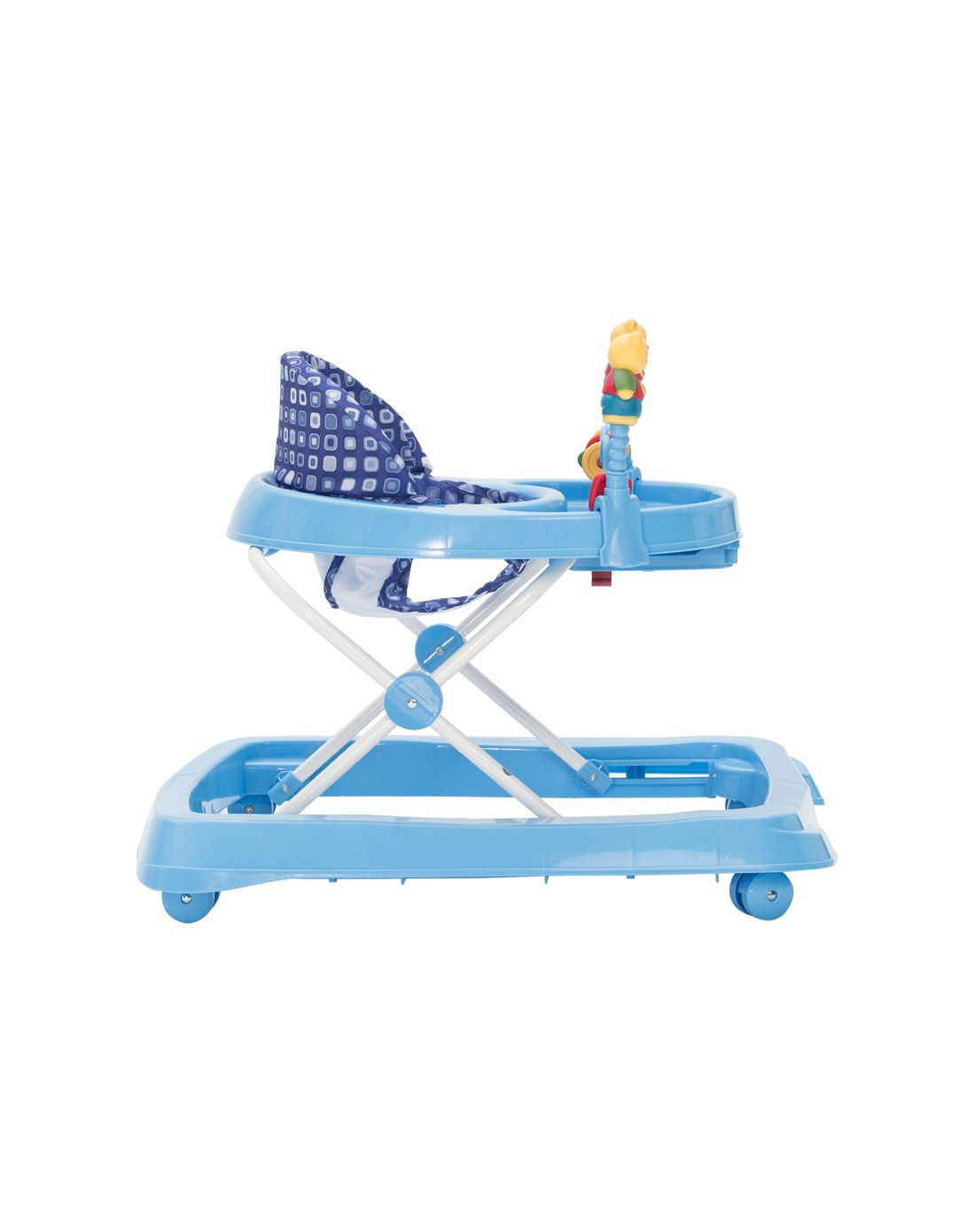 chbaby多功能豪华高度可调婴儿学步车101a超值蓝色