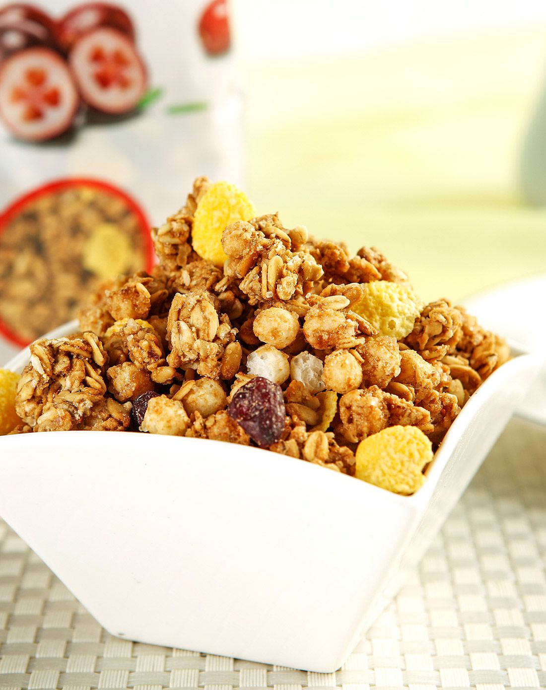 (两份起售)维塔利亚粒粒脆蔓越莓水果麦片 1袋*600g