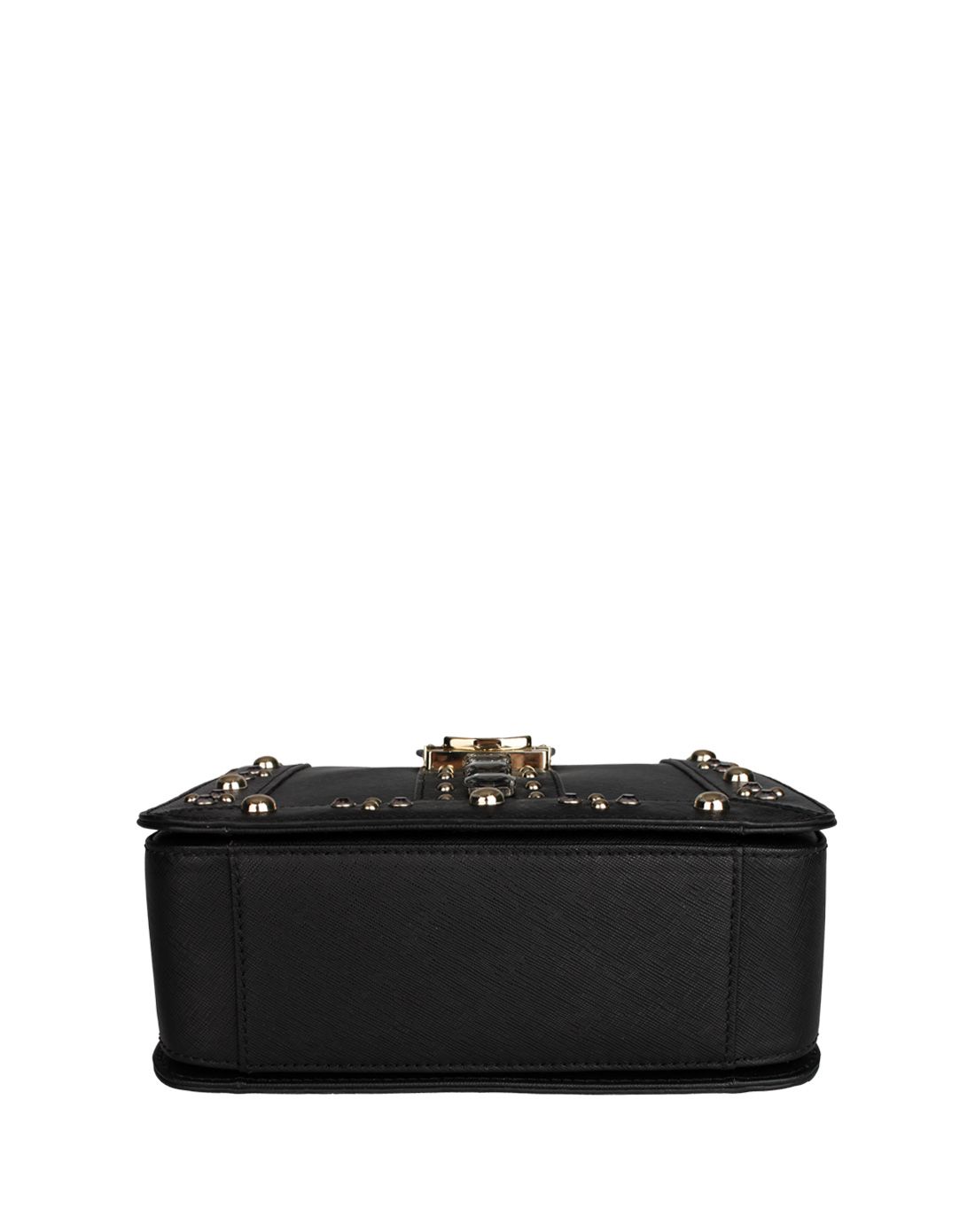 mcavcci时尚手工钉钻约会小包包黑色斜挎包ma04140225-1_唯品会