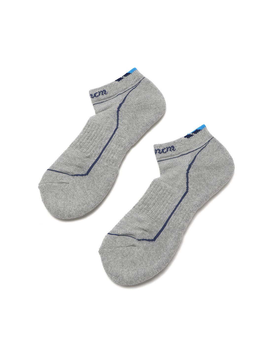 舒适透气 男款灰色加厚底袜子