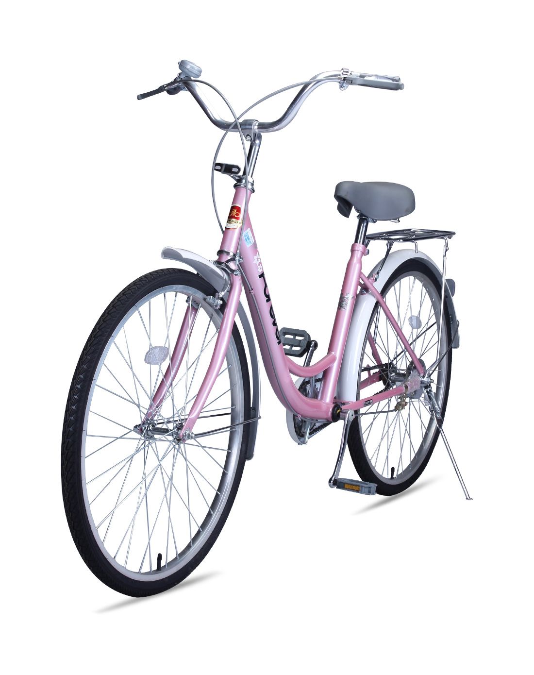 凤凰&永久自行车专场直发货永久 女款粉色26寸淑女车qf472-4_唯品会