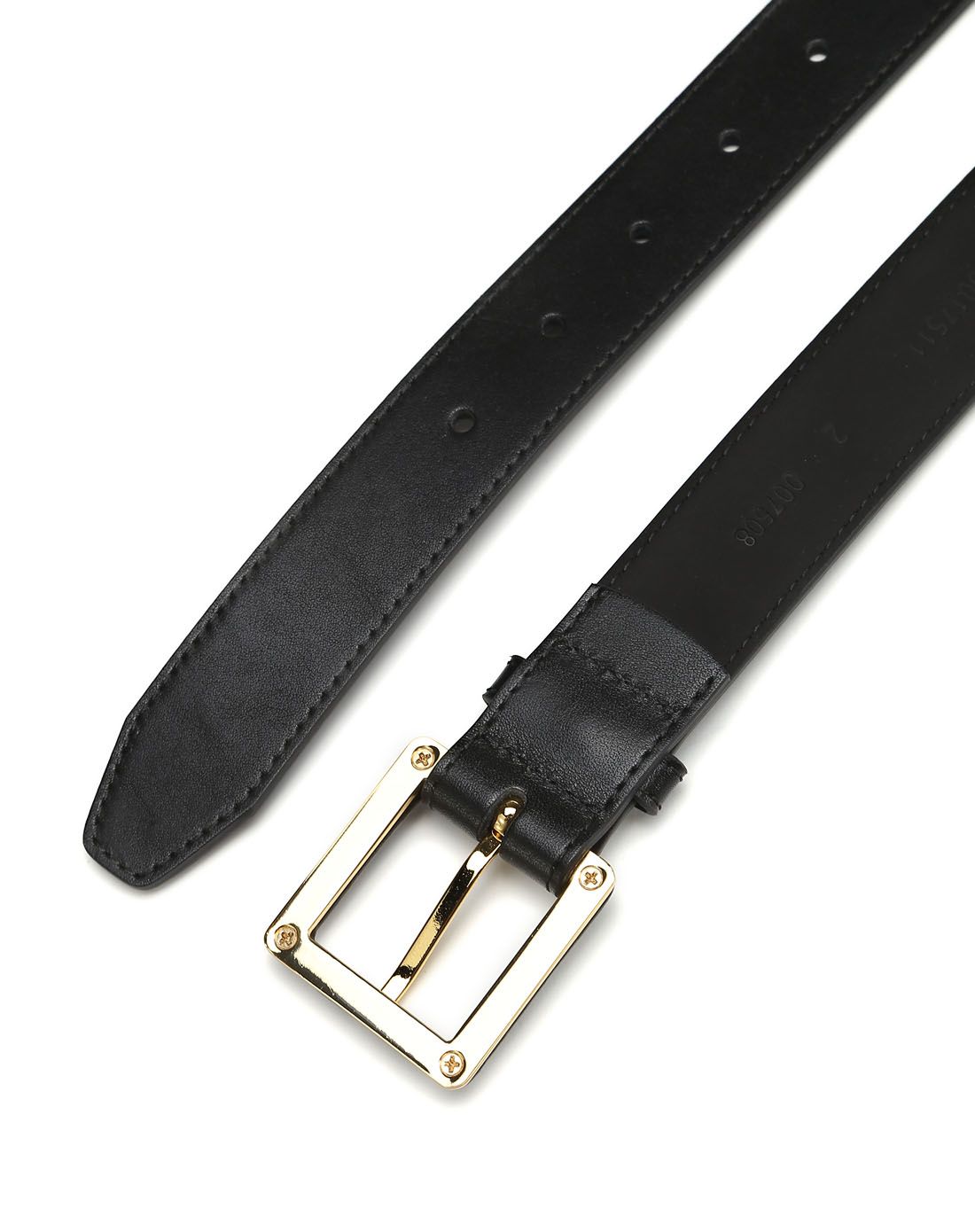 黑色经典时尚皮带