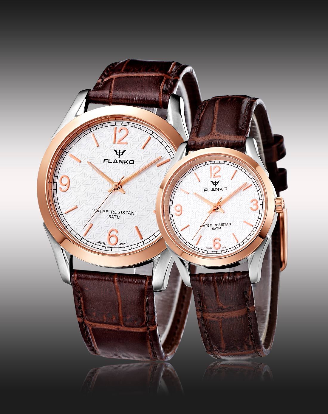 佛朗戈flanko手表专场 瑞士品牌佛朗戈flanko石英腕表情侣款