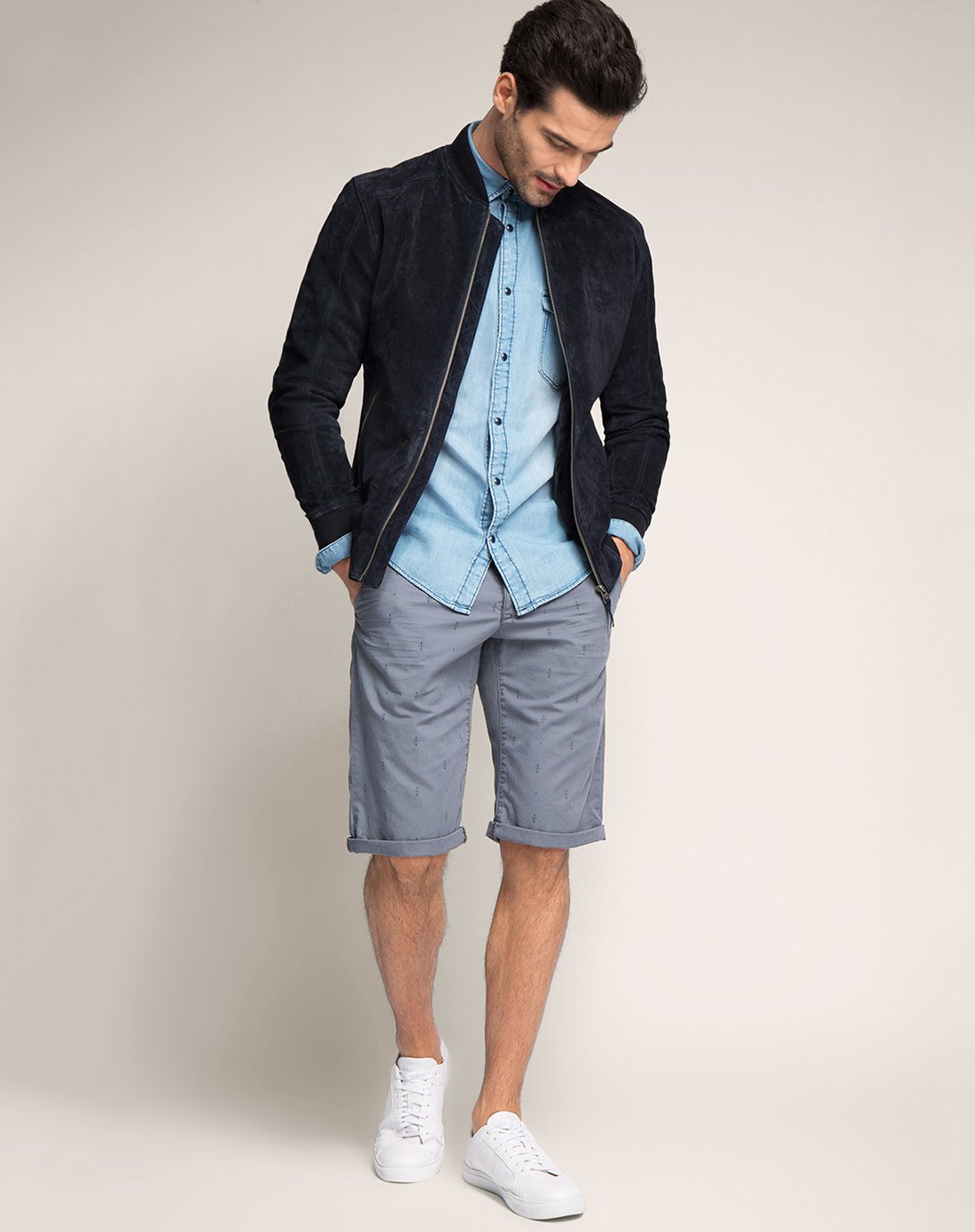 edc男士休闲短裤