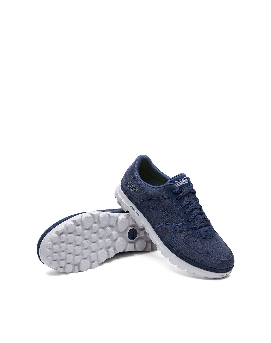 织物加合成革 男款休闲鞋 轻质缓震