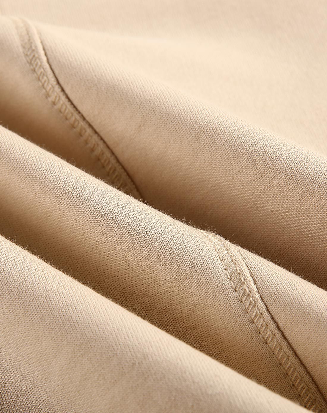 女童虾肉色简约印花单衫