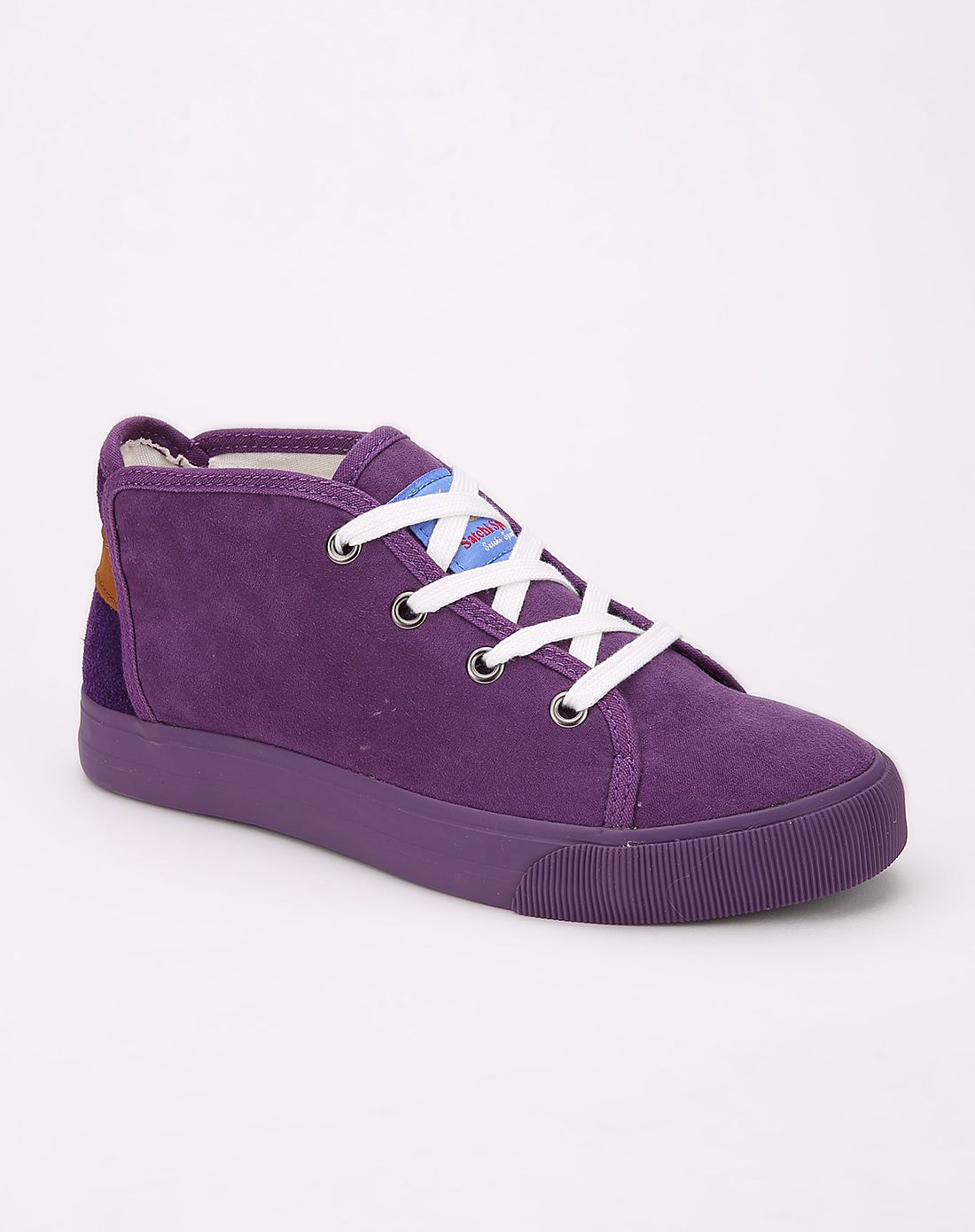 紫色板鞋图片