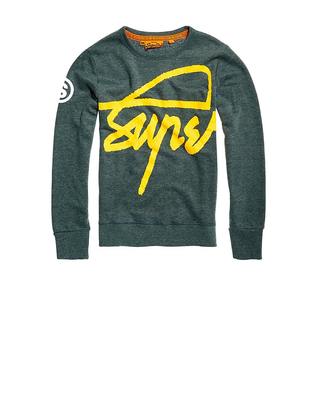 superdry极度干燥logo男士套头卫衣