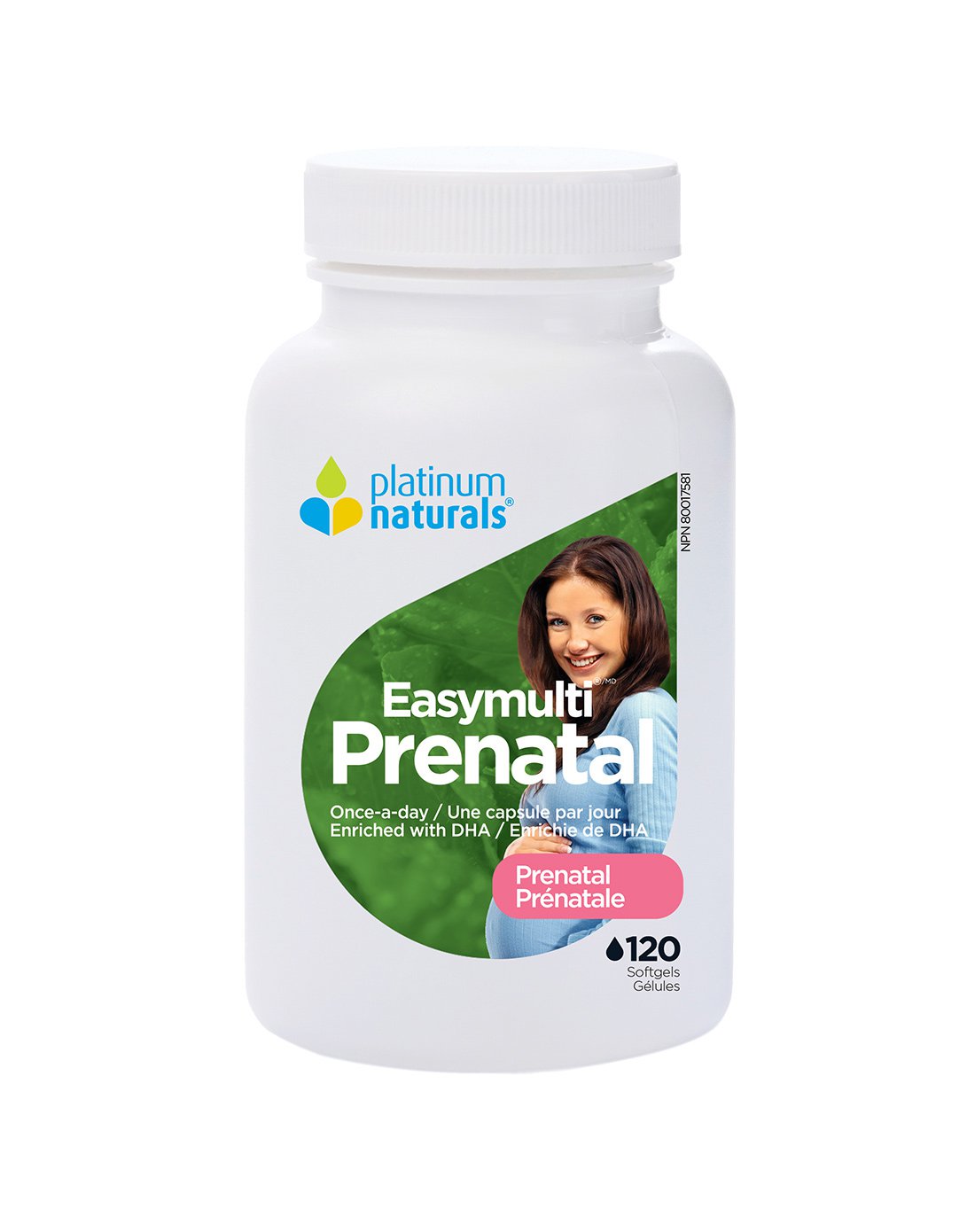 platinum naturals孕妇复合维生素胶囊(4个月量)哺乳期孕期综合营养