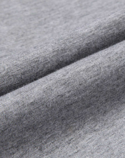 麻灰色时尚休闲修身短袖t恤