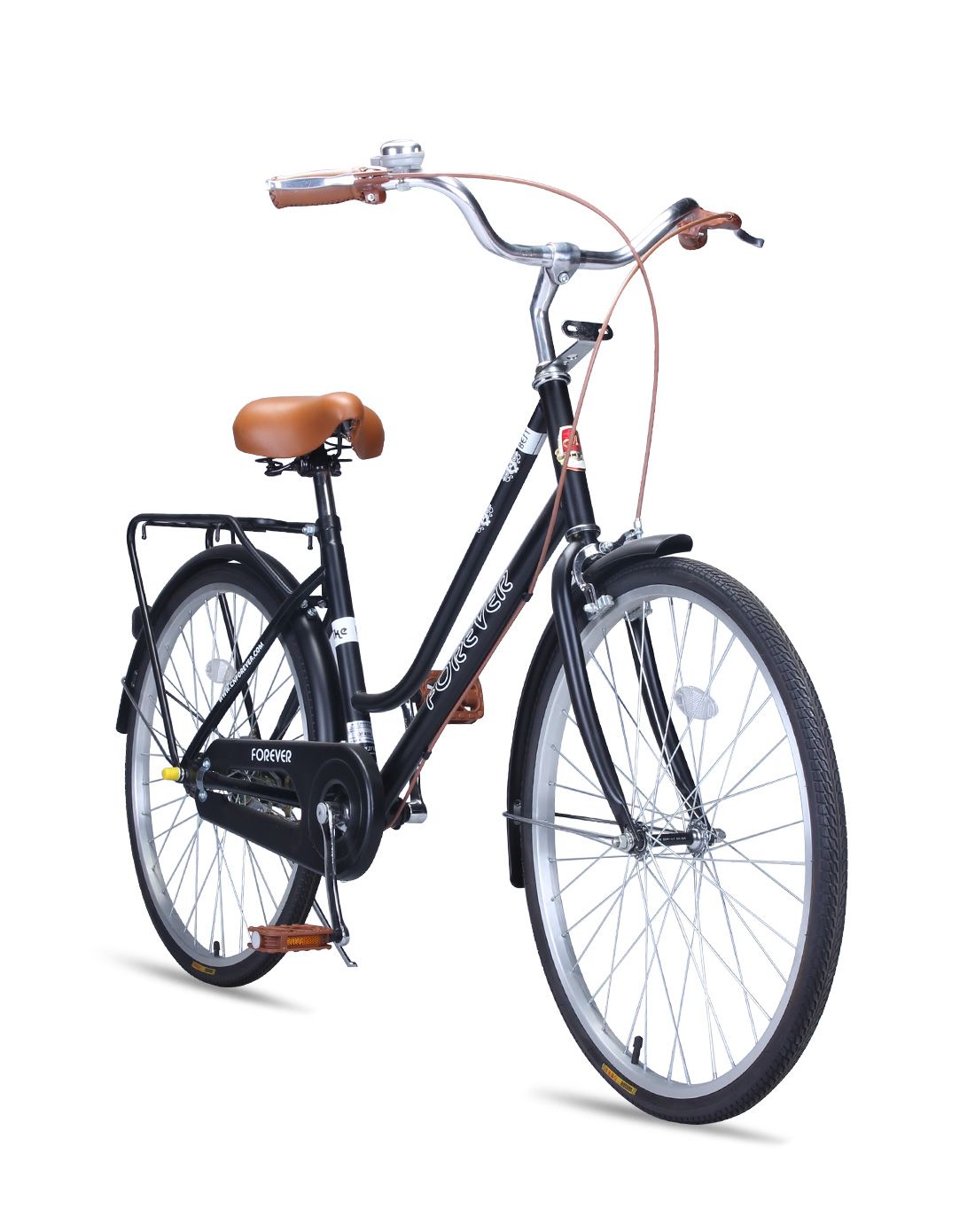 凤凰&永久自行车专场直发货永久 女性黑色24寸淑女车qf490-2_唯品会