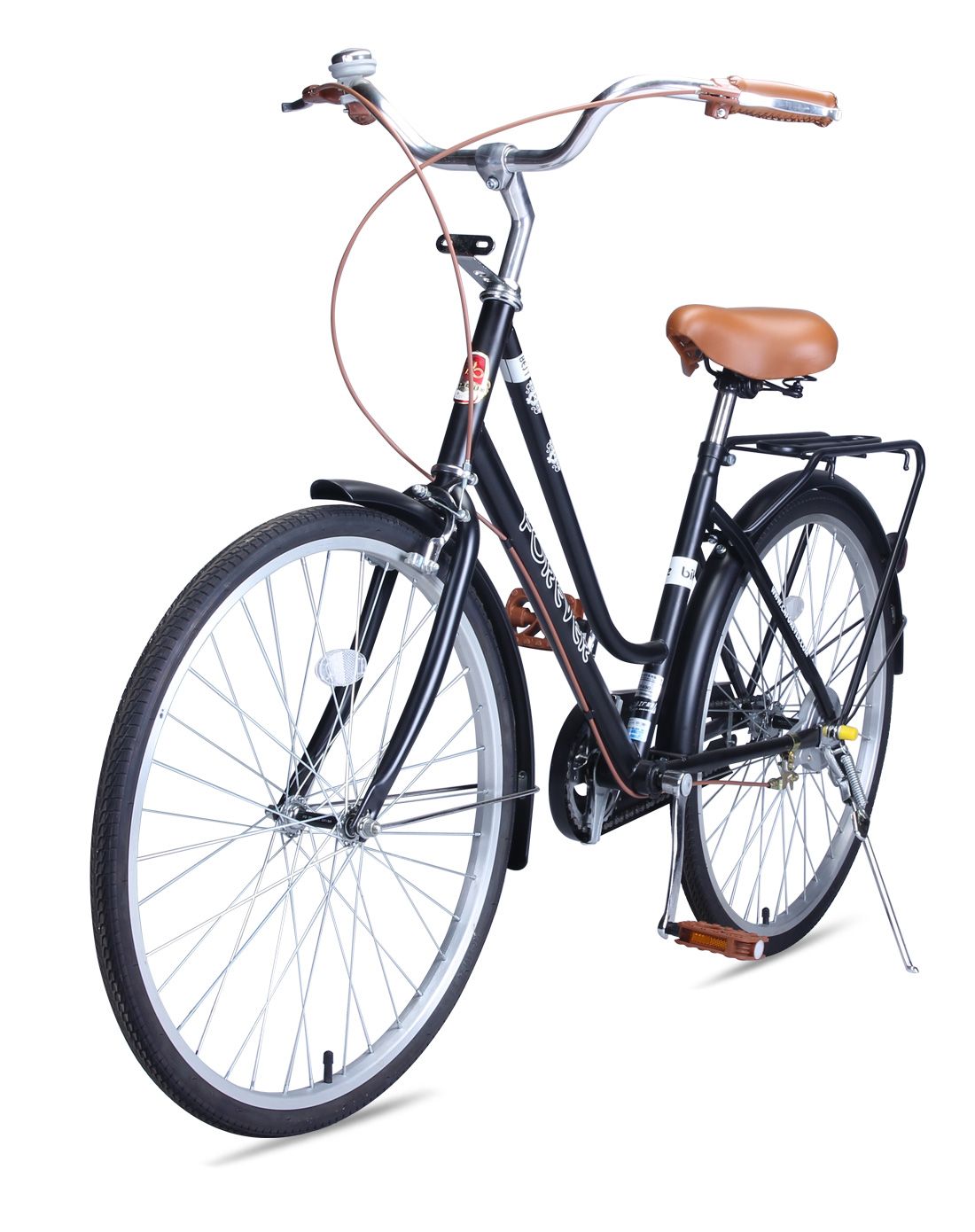 凤凰&永久自行车专场直发货永久 女性黑色24寸淑女车qf490-2_唯品会