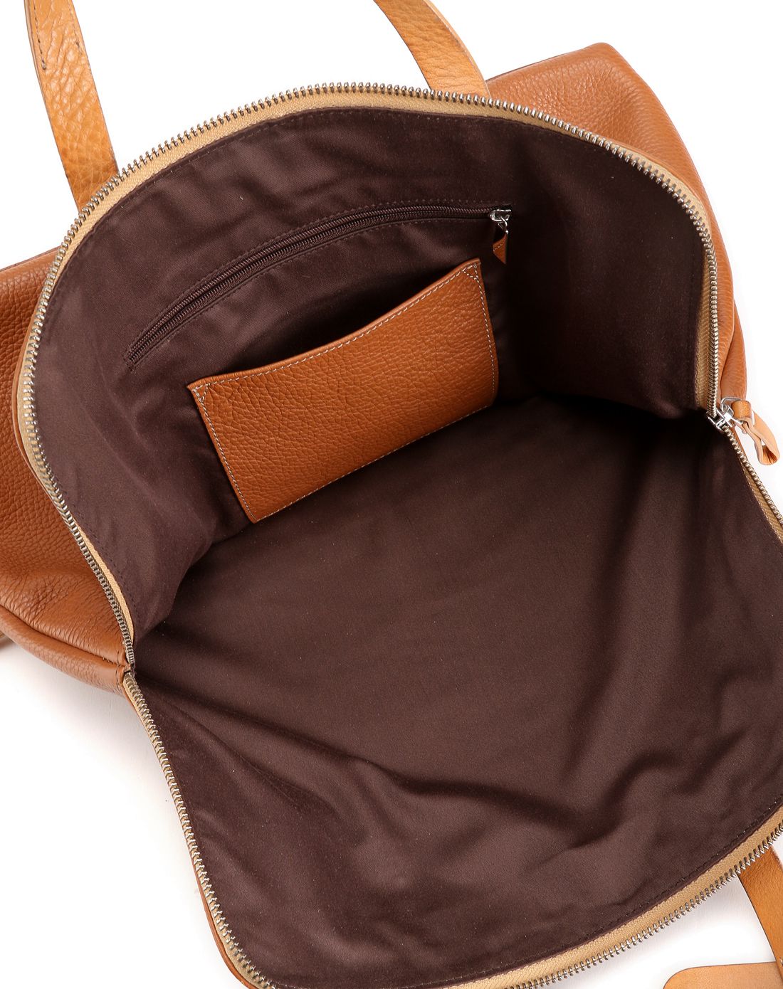 帕翠亚patricia西班牙进口棕色荔枝纹简约手提包p84006*06_唯品会