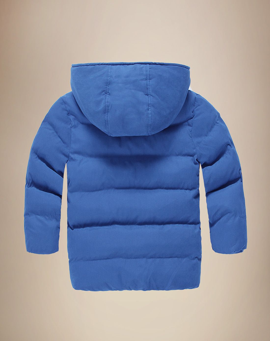 一贝皇城 男童宝蓝色棉衣