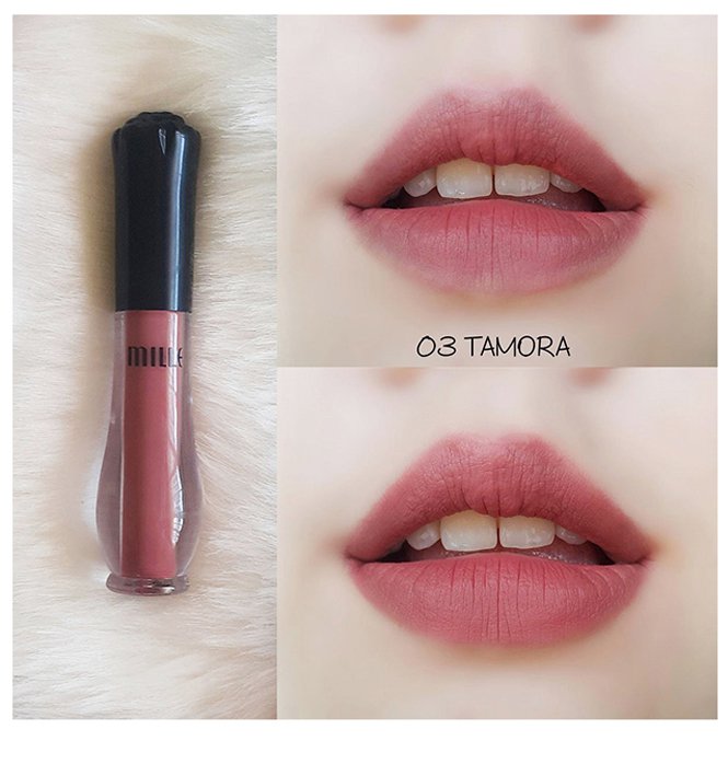 mille丝绒哑光唇釉#02 sonia