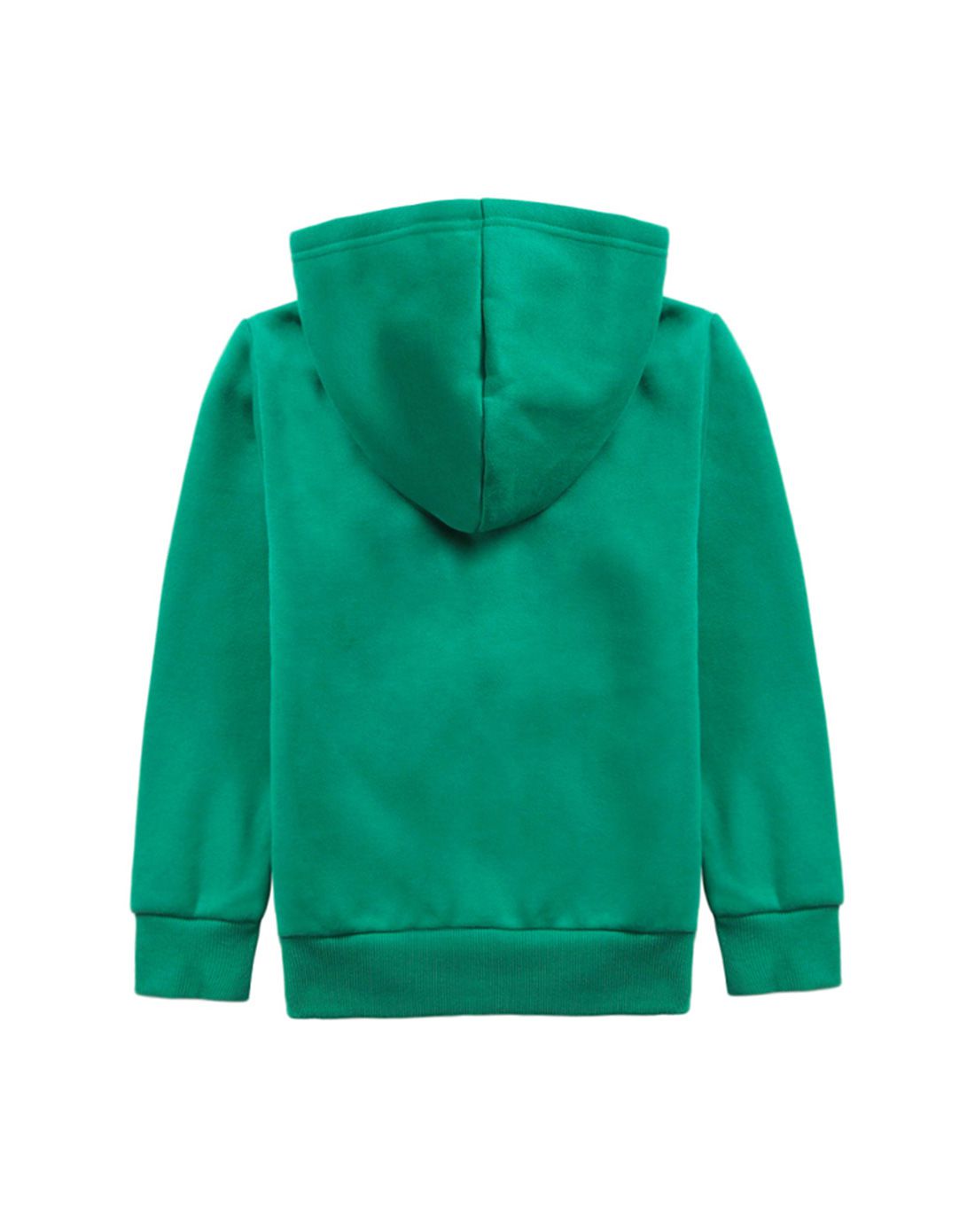 男童丛林绿连帽针织开衫