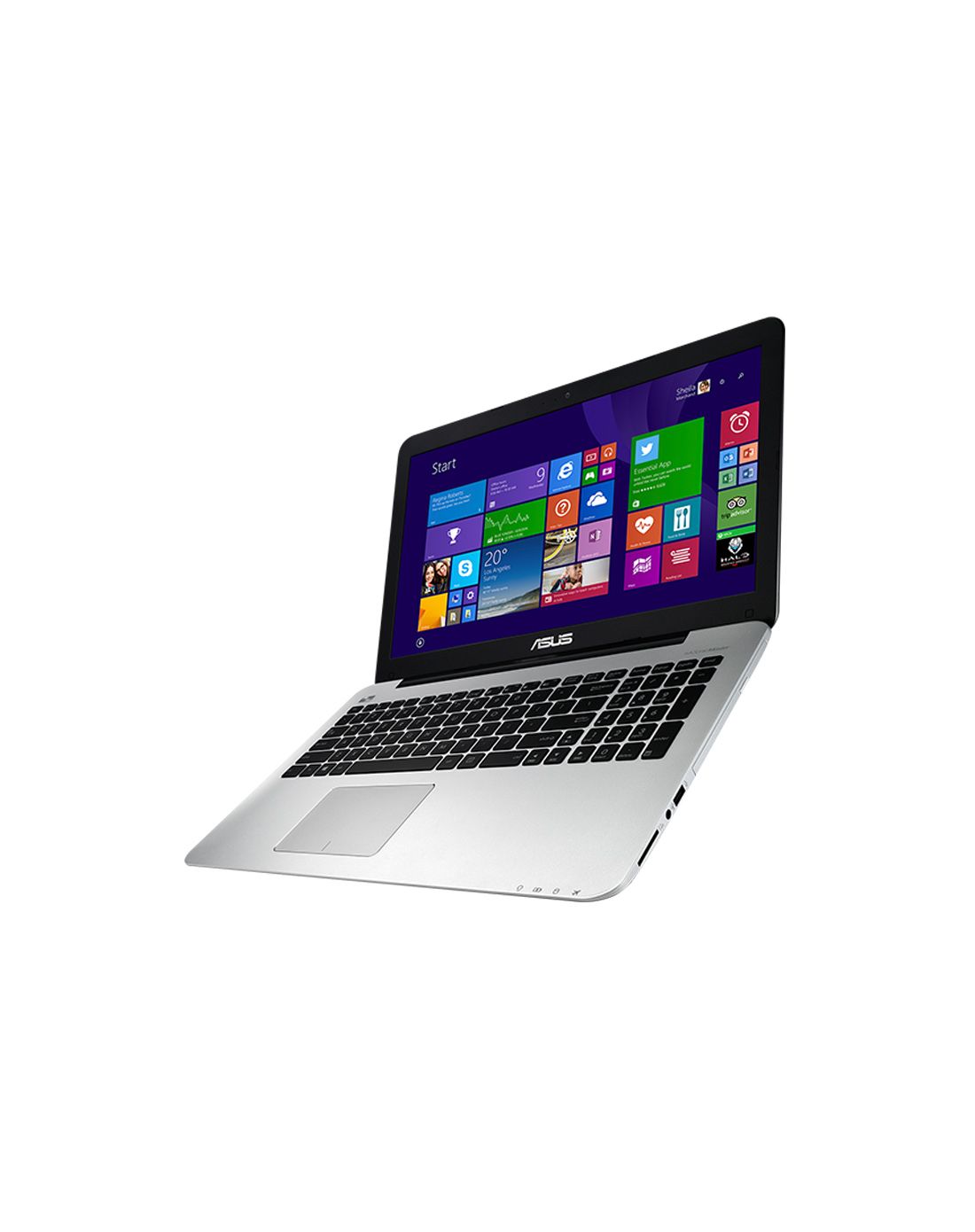 华硕asus笔记本电脑专场x455lj4005银黑酷睿i3娱乐本x455lj4005 银黑