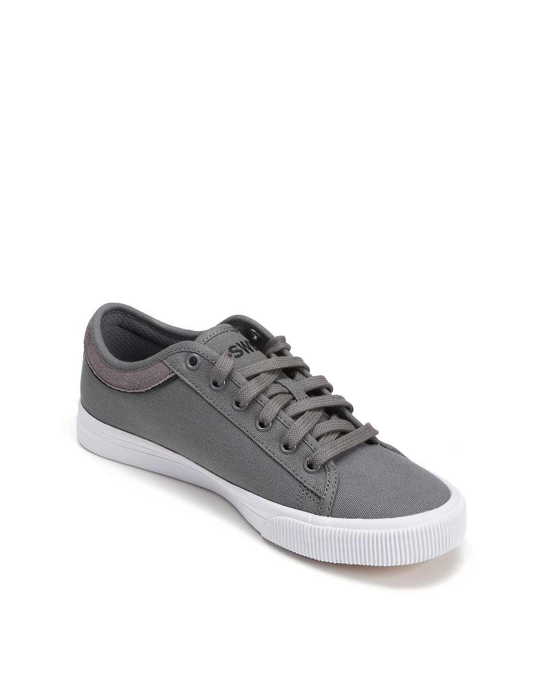 中性款深灰色经典舒适系带板鞋