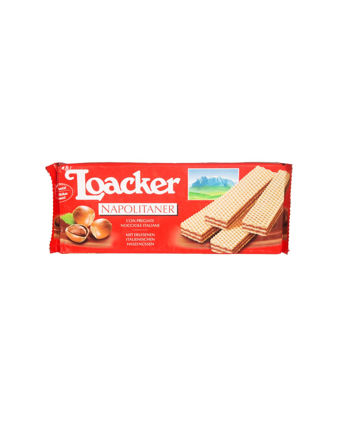 loacker 莱家拿破仑蛋糕味夹心威化饼干 175g