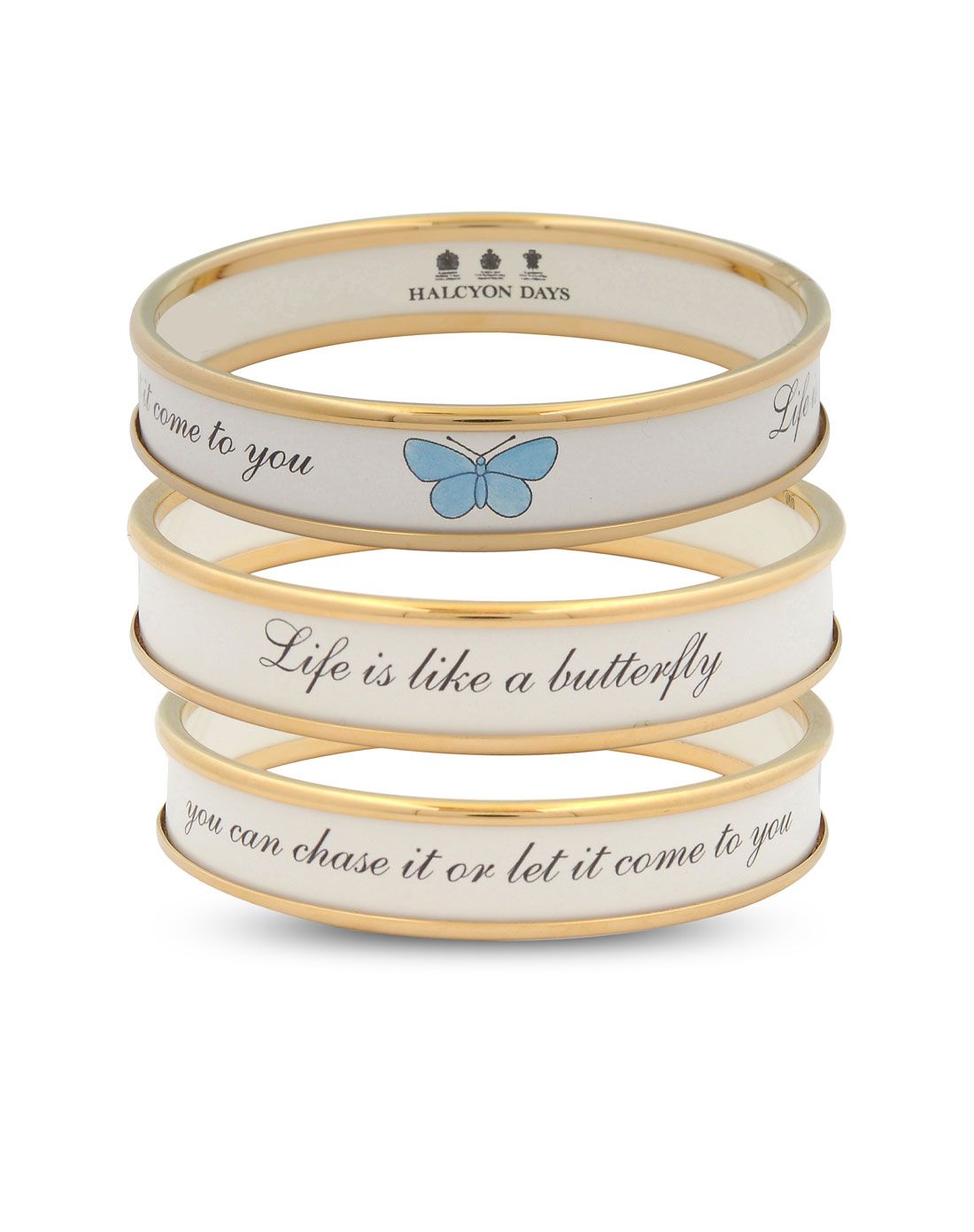 halcyon days 1cm生活就像蝴蝶手镯 小码201/pb223
