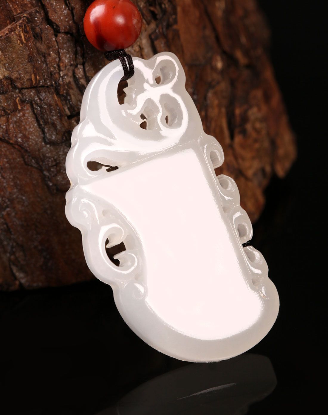 和田玉如意吊坠