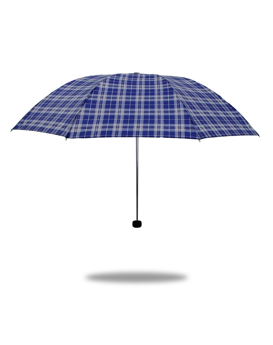 天堂伞 简约格纹男士商务三折晴雨伞