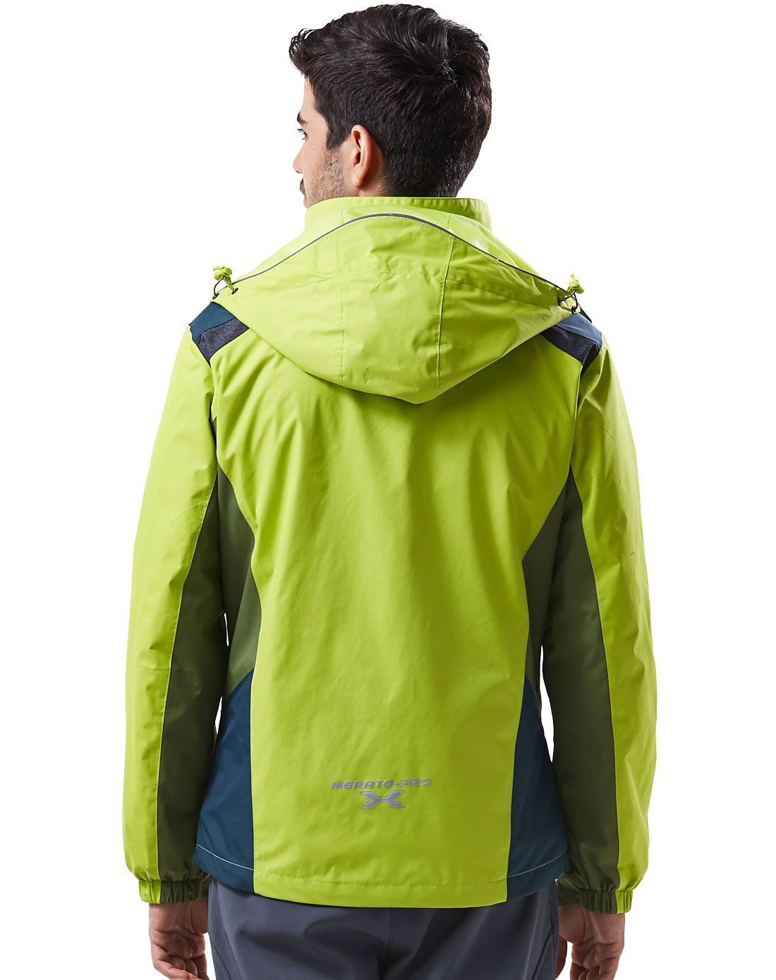 男款果绿/青苔绿/墨绿色冲锋衣