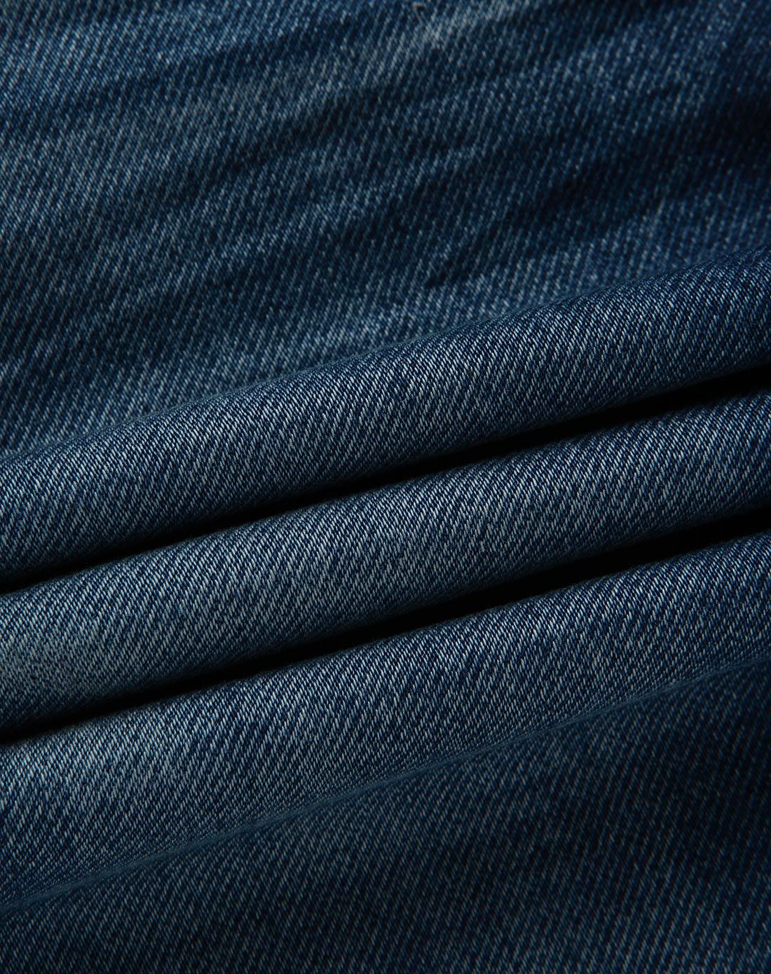 男小童中深灰兰针织仿牛仔裤