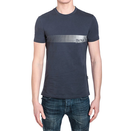 买手推荐 montblanc&hugo boss精英雨果博斯 男士休闲百搭短袖t恤