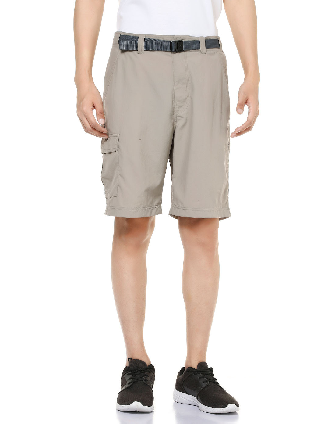 轻薄快干 男款卡其色户外短裤