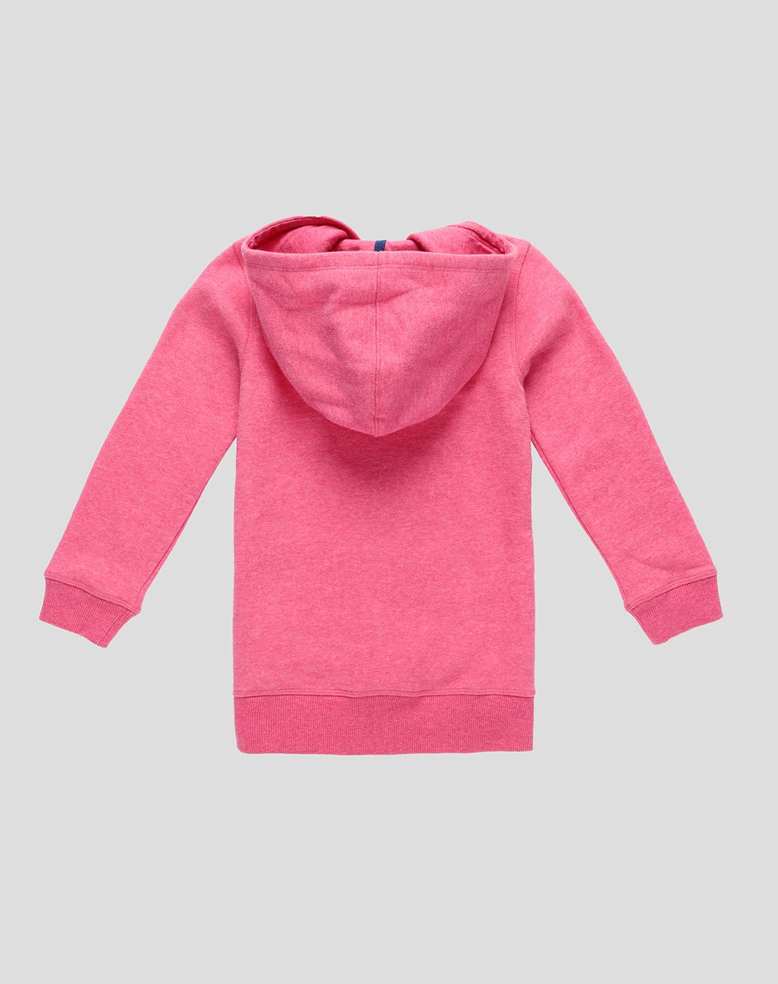 levis 女童花桃红长版型带帽套头卫衣